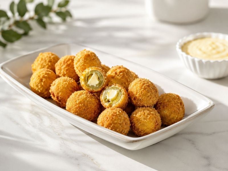 Çıtır Kızarmış Zeytin Tarifi