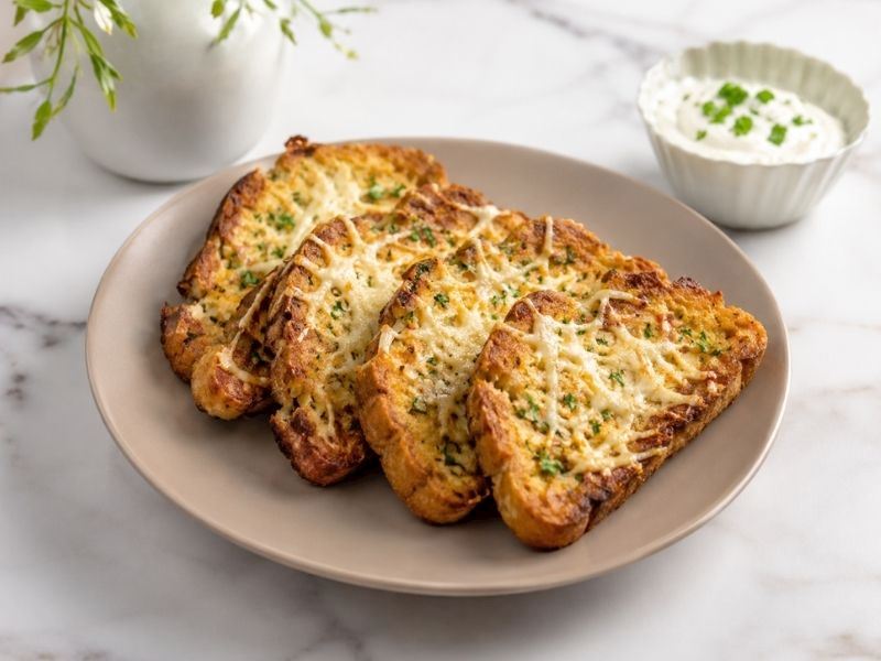 Çıtır Peynirli Ekmek Kızartması Tarifi