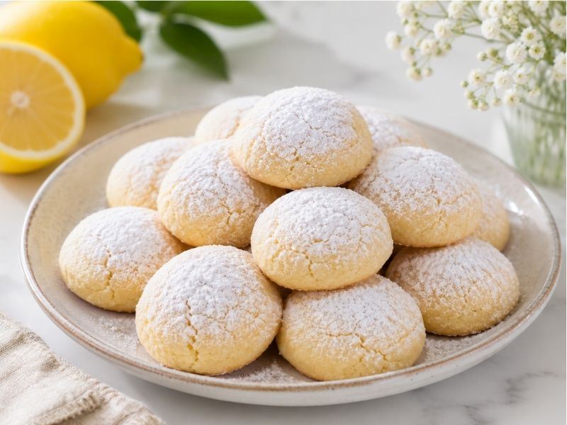Kıyır Kıyır Limonlu Kurabiye Tarifi