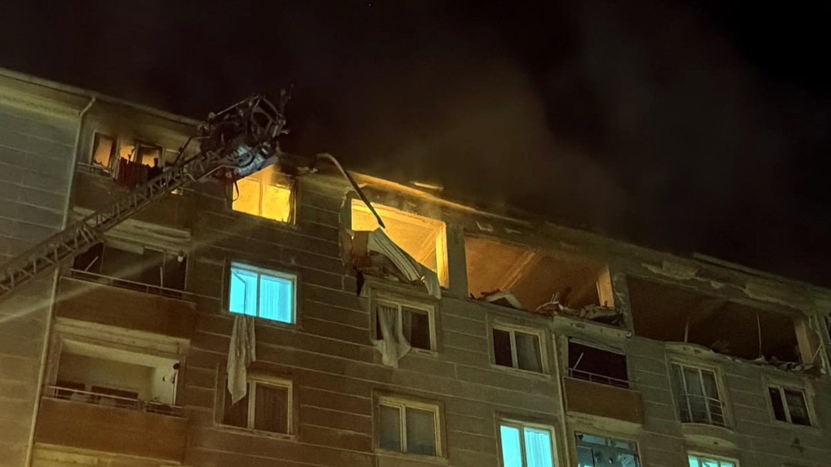Tekirdağ’da apartman dairesinde meydana gelen patlamada bir kişi öldü