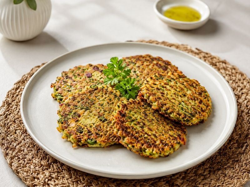 Tost Makinesinde Kolay Vegan Mücver Tarifi