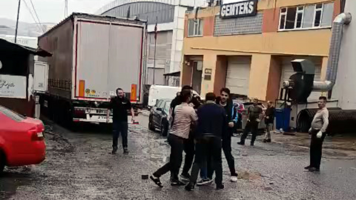 İstanbul’da yük indirme kavgası