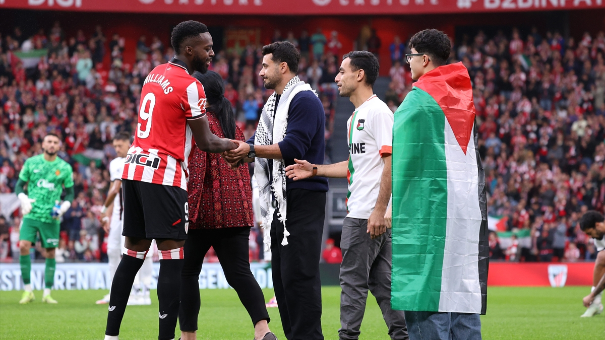 Athletic Bilbao’dan Filistin’e destek