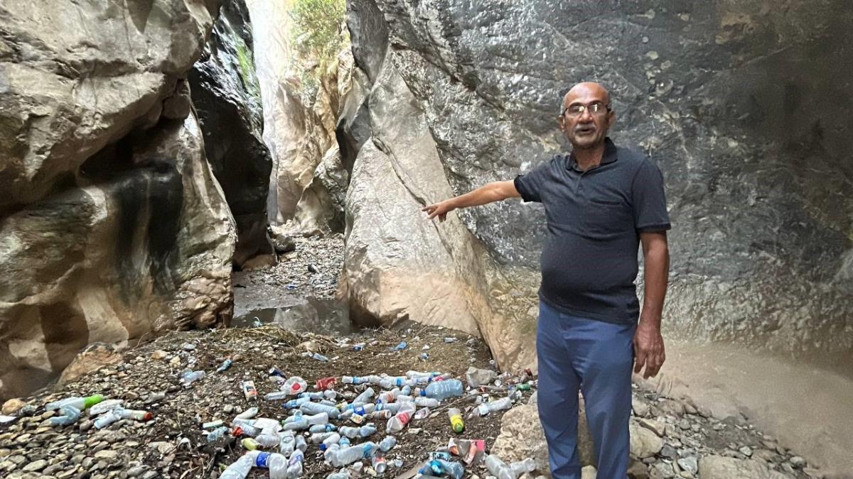 Hatay’da kuraklık kanyonu kuruttu