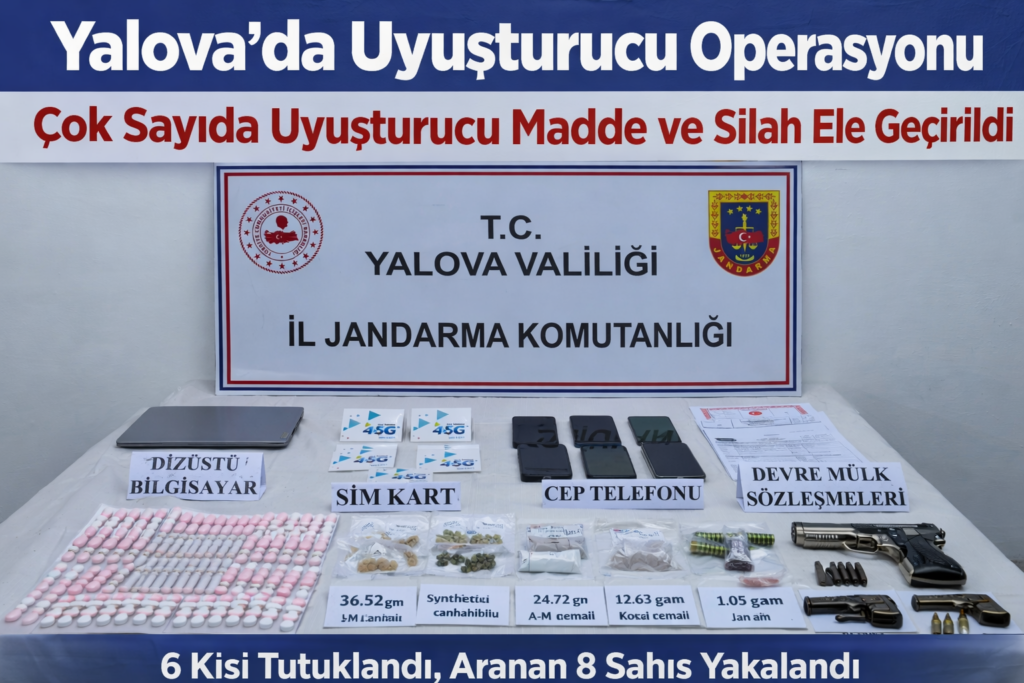 yalovada uyuşturucu operasyonu