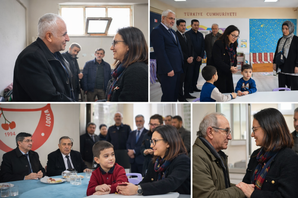 Dr Hülya Kaya Kirazlı Köyü Ziyareti