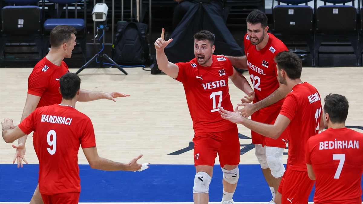 A Milli Erkek Voleybol Takımı, Dünya Şampiyonası’nda çeyrek finale çıktı