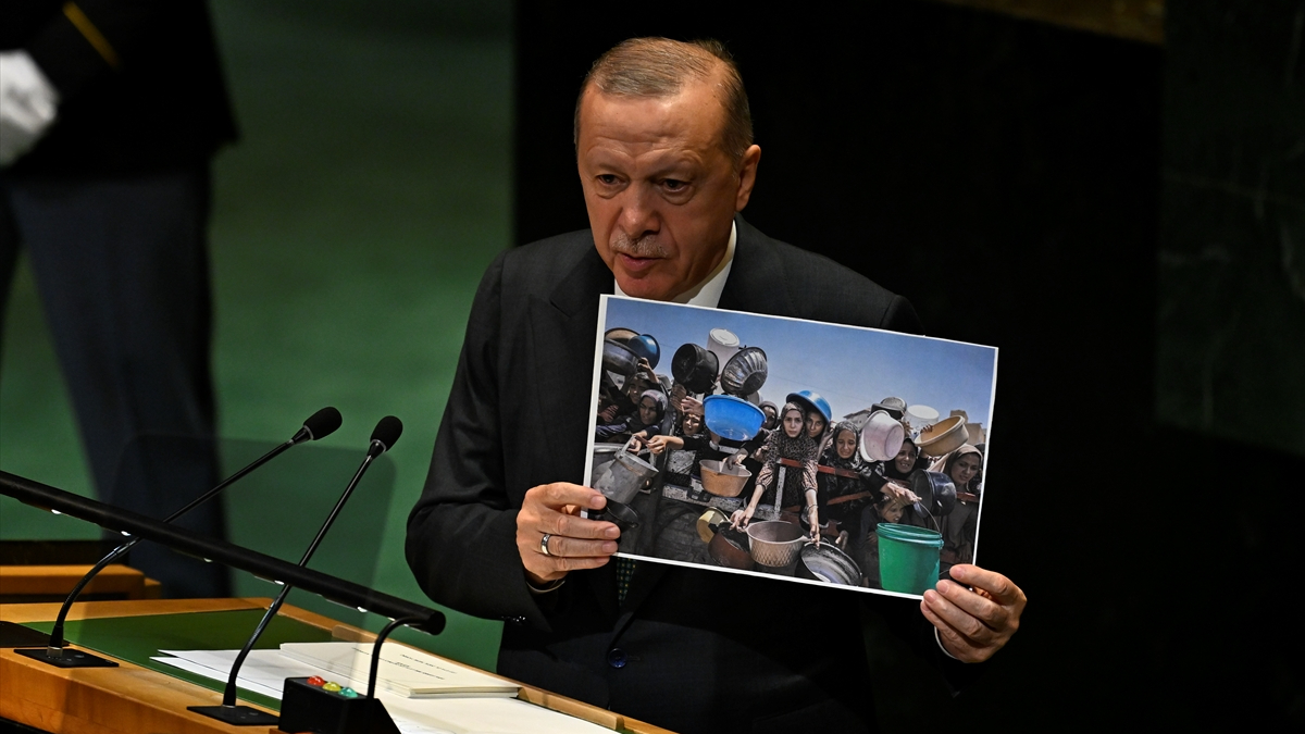 Cumhurbaşkanı Erdoğan BM’de Gazze’deki acı karelere dikkat çekti
