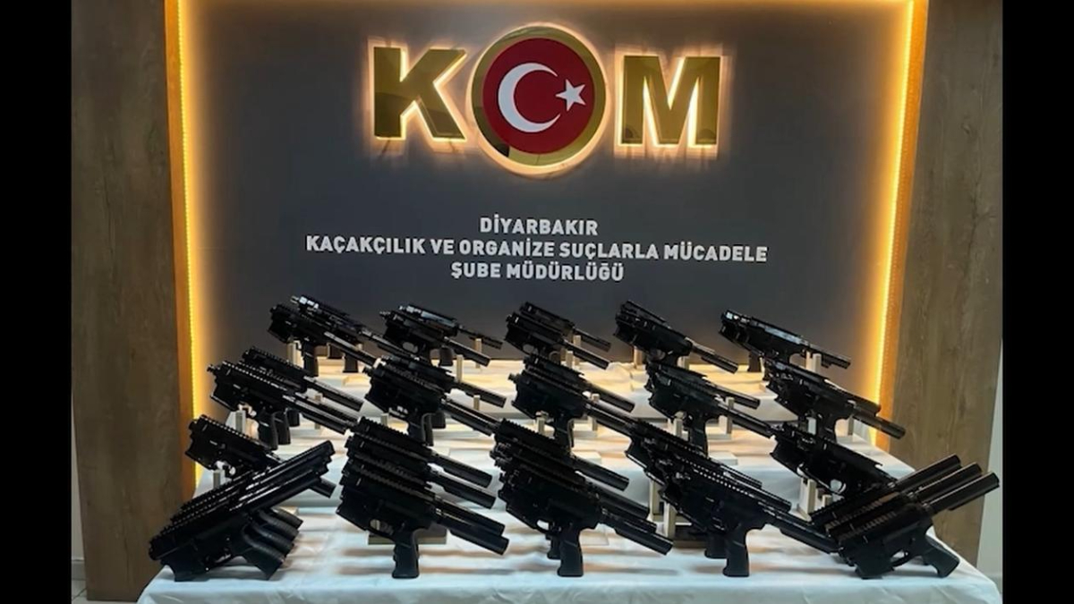 Diyarbakır’da ruhsatsız silah operasyonu: 6 tutuklama