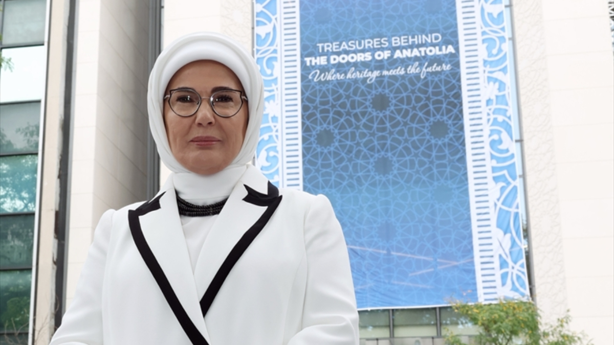 Emine Erdoğan, ‘Birlikte Daha İyiye: Aileden Başlayan Küresel Dayanışma’ programına katıldı