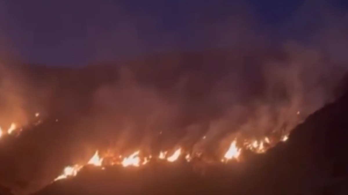 Erzincan’da örtü yangını paniği: Kontrol altına alındı