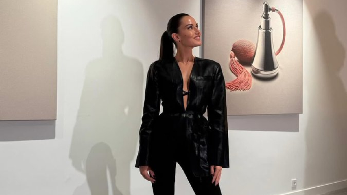 Fahriye Evcen’in siyah kombinine beğeni yağdı! Takipçileri yorum yağdırdı