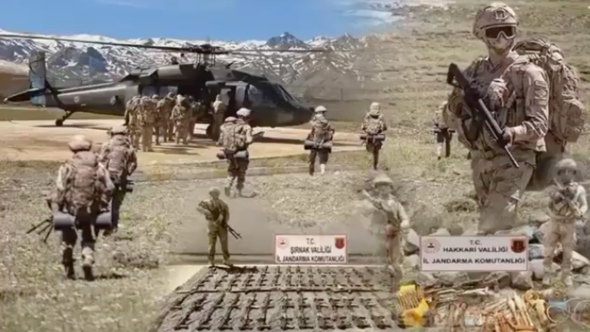 Jandarma son 6 ayda 144 mağara, sığınak ve barınma alanı imha etti