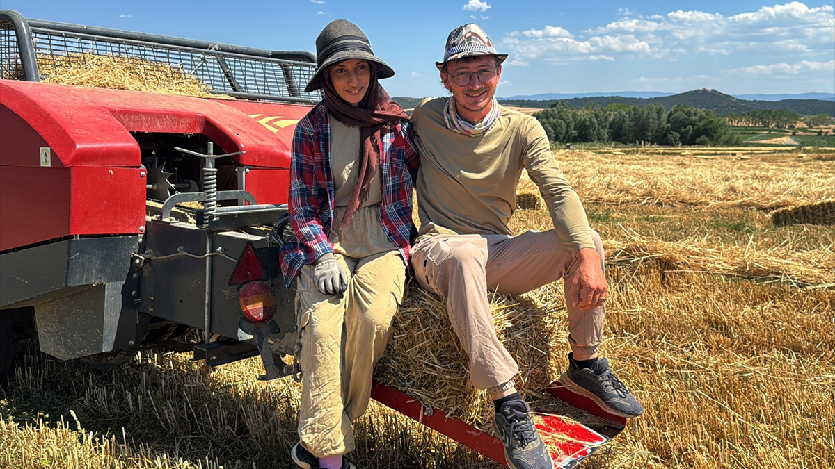 Kastamonu’da üniversite mezunu çift, köyde çiftçiliği seçti