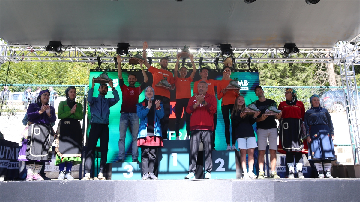 Rize’deki Kaçkar by UTMB maratonunda ödüller sahibini buldu