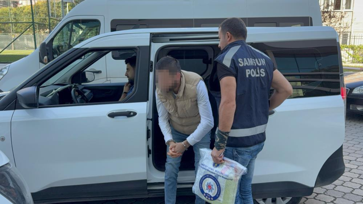 Samsun’da babasını darbedip iş yerini yakmak isteyen şahıs tutuklandı