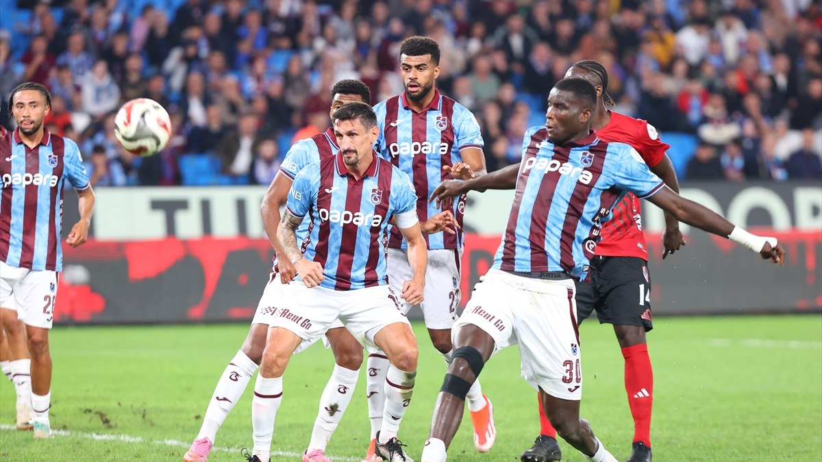 Trabzonspor, sahasında Gaziantep FK ile yenişemedi
