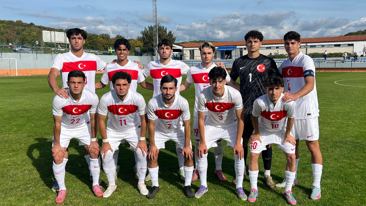 19 Yaş Altı Milli Futbol Takımı, İsveç’e 4 attı