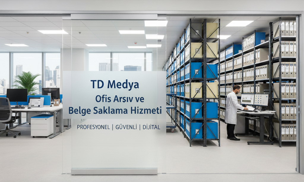 TD Medya Ofis Arşiv ve Belge Saklama Hizmeti