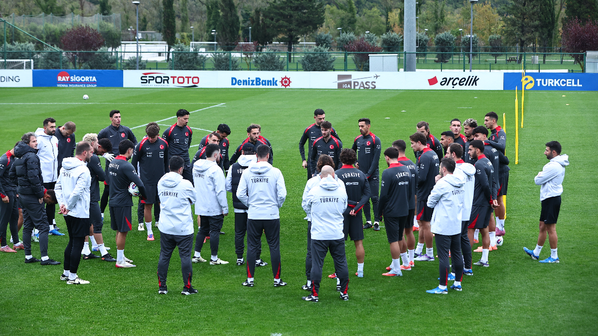 A Milli Futbol Takımı, Bulgaristan maçının hazırlıklarına devam etti