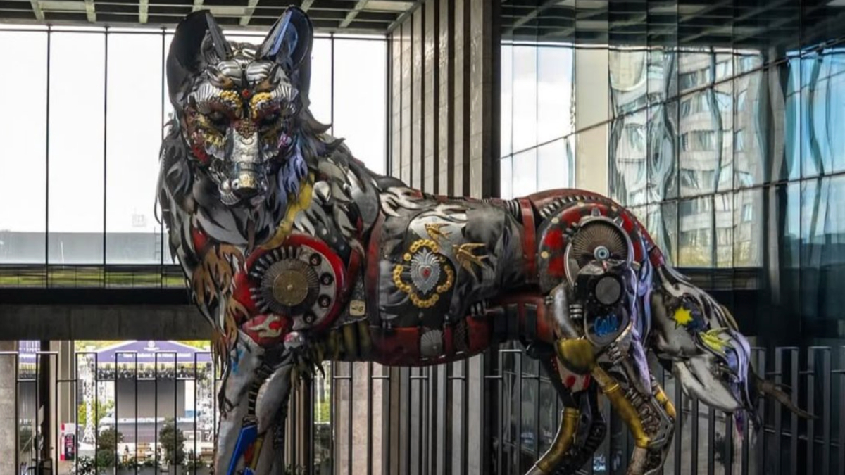 ASELSAN’dan ‘Bozkurt’ heykeli: Ziyarete açıldı