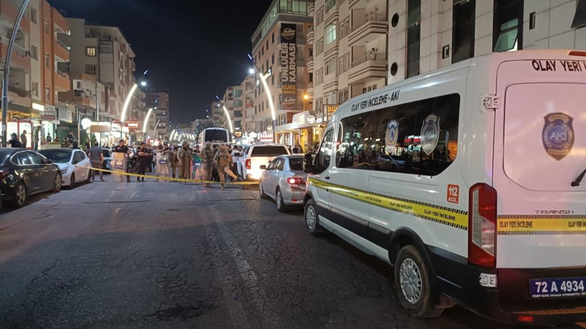 Batman’da silahlı kavga: 1’i polis 8 kişi yaralandı