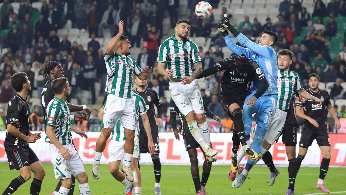 Beşiktaş topa sahip olmadan kazanmayı başardı