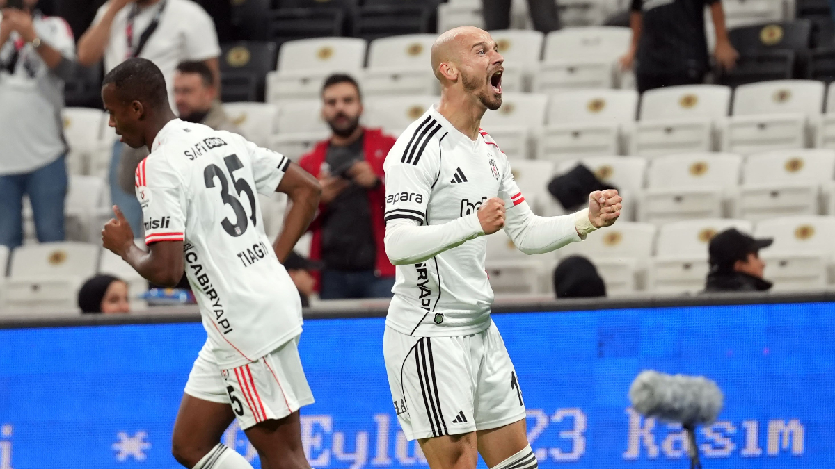 Beşiktaş’ın gollerini yabancılar attı