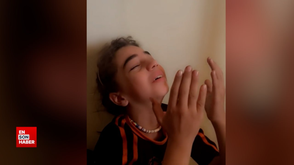 Gazzeli kız çocuğu ateşkesi gözyaşlarıyla karşıladı