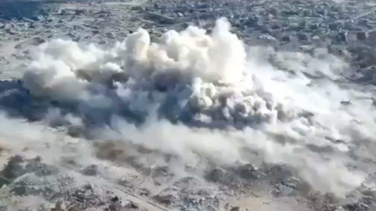 İsrail, Gazze’nin güneyinde ayakta kalan son binaları yok etti