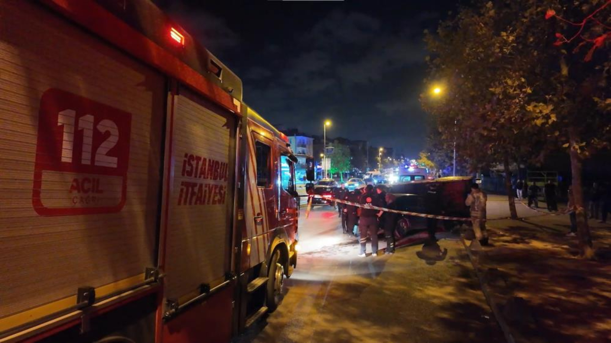 İstanbul Sancaktepe’de kaza yapan araçtan yüklü miktarda uyuşturucu çıktı