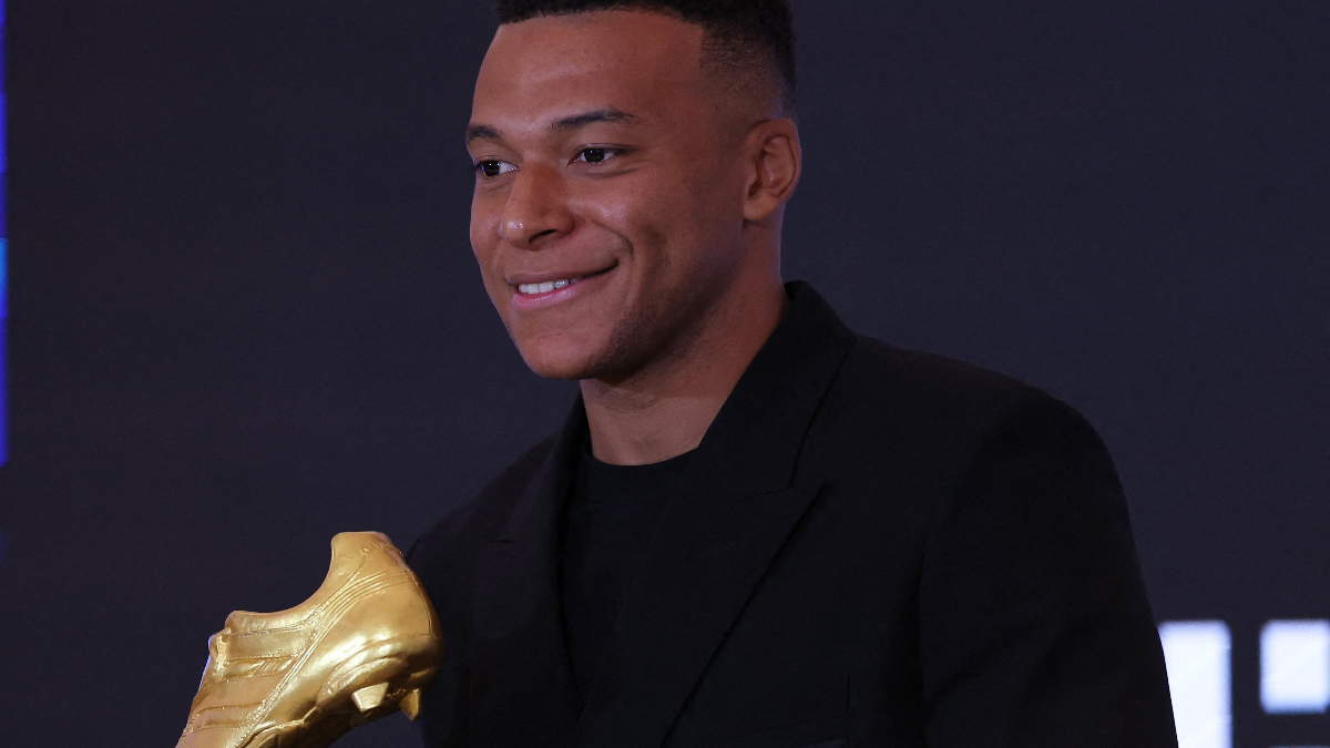 Kylian Mbappe ‘Avrupa Altın Ayakkabı’ ödülünü aldı