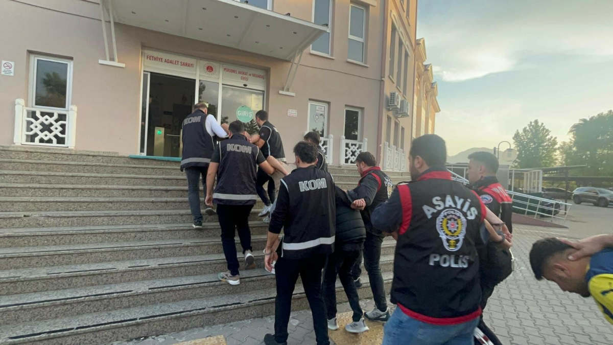 Muğla’da uyuşturucu operasyonunda polisle çatışan 2 şüpheli tutuklandı