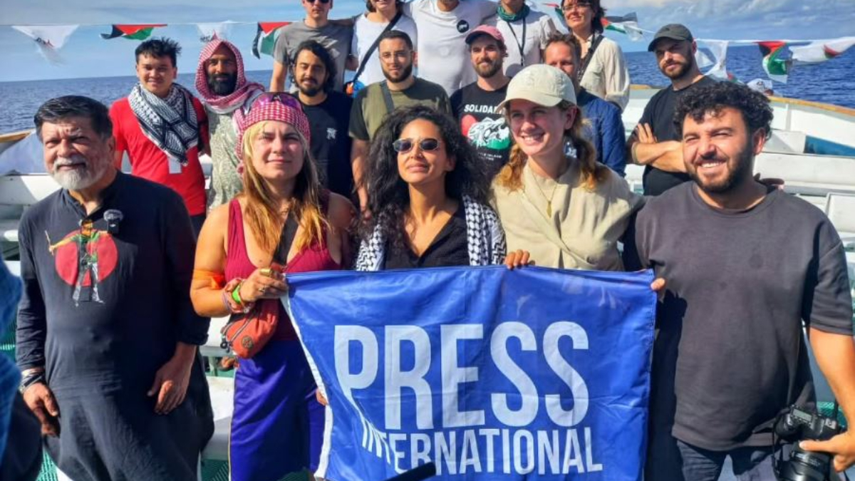 Siyonizm karşıtı Yahudi gazeteci Özgürlük Koalisyonu Filosu’na katıldı