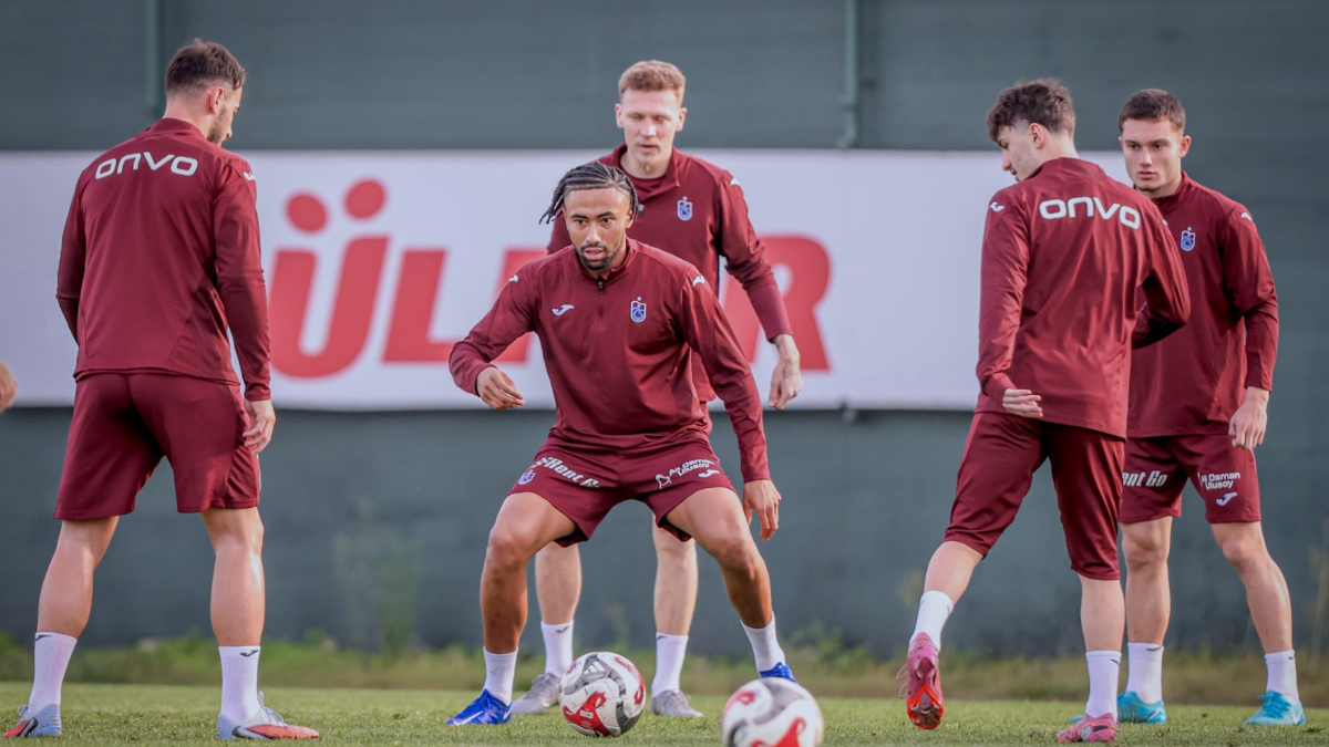 Trabzonspor, Eyüpspor maçı hazırlıklarını sürdürdü