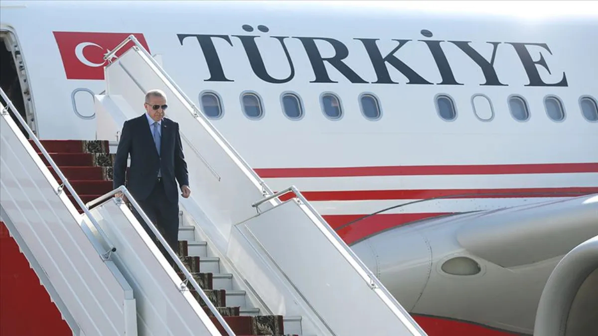 Cumhurbaşkanı Erdoğan, Azerbaycan’ın başkenti Bakü’de