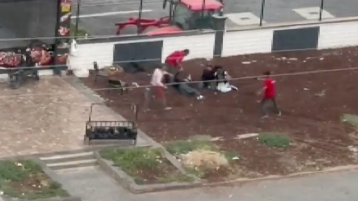 Diyarbakır’daki kanlı kavganın görüntüleri