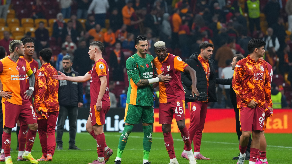 Galatasaray ligde 2. kez puan kaybetti