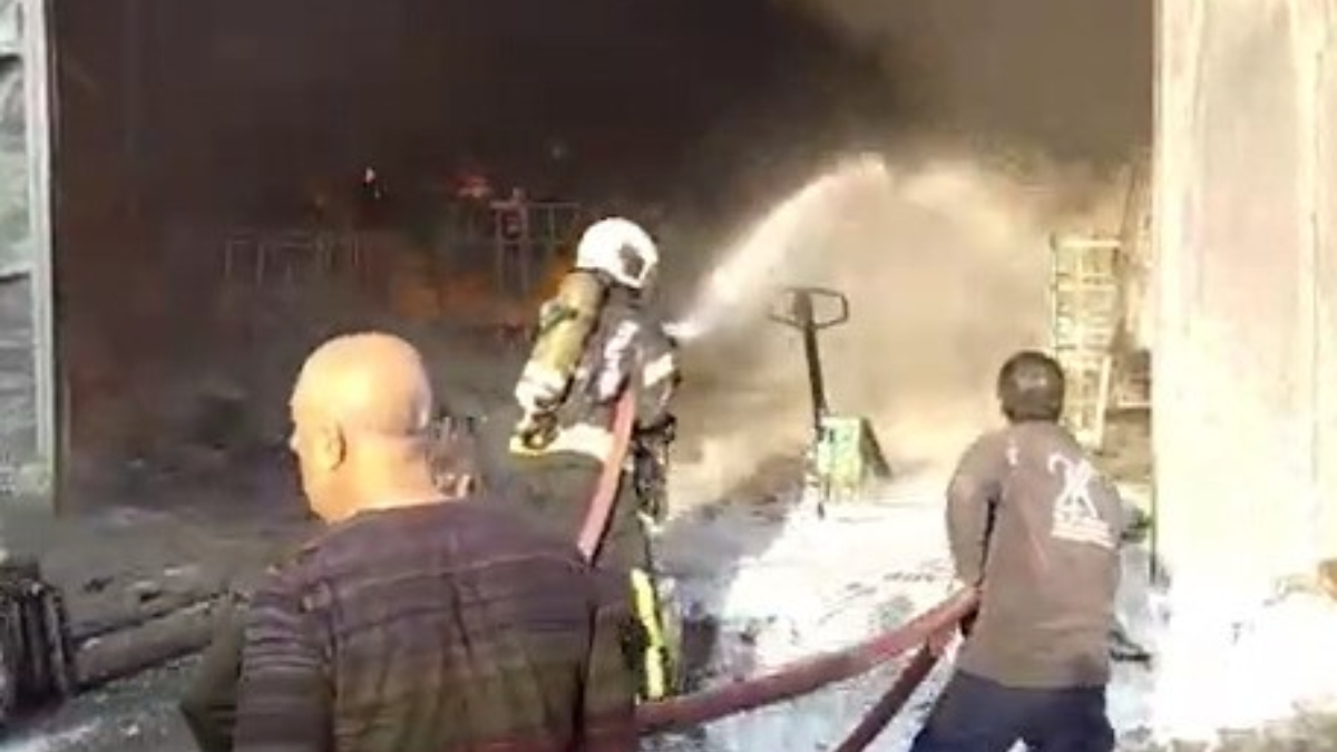 Kocaleli’de 6 kişinin öldüğü yangının ilk anlarına ait görüntüler çıktı