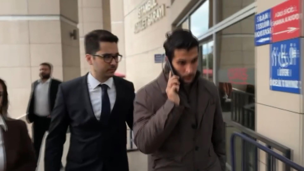 Necip Uysal, suç duyurusu için adliyeye geldi