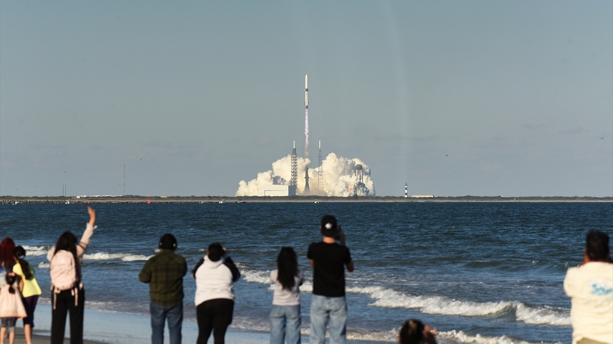 New Glenn roketin Mars görevi için uzaya fırlatıldı