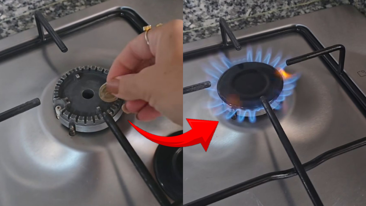 Ocak gözüne bozuk para yerleştirin, farkı izleyin…