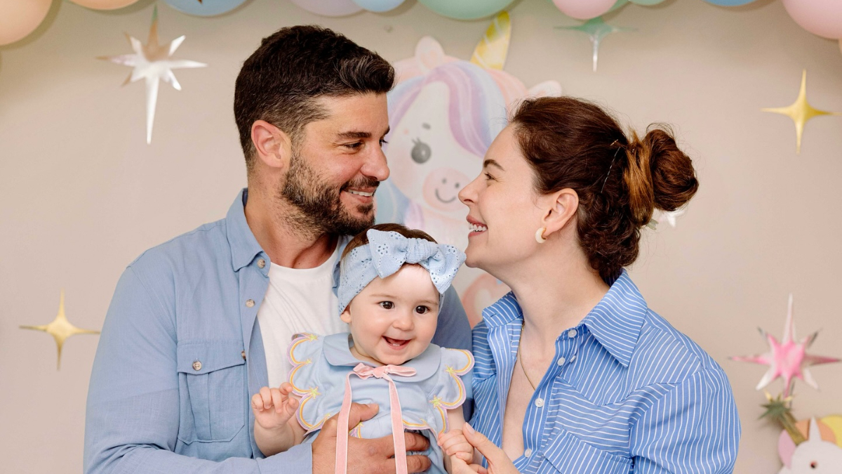 Oyuncu Berk Oktay kızı Mira Milena’nın son halini gösterdi