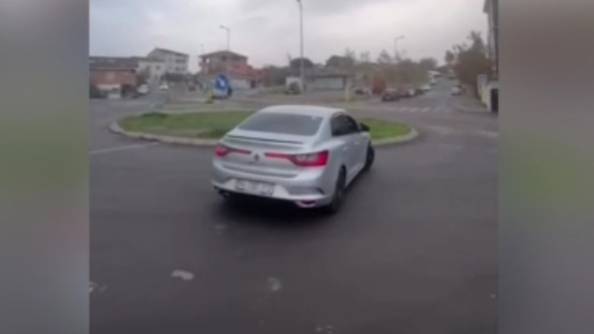 Sancaktepe’de drift atan sürücüye 46 bin lira ceza