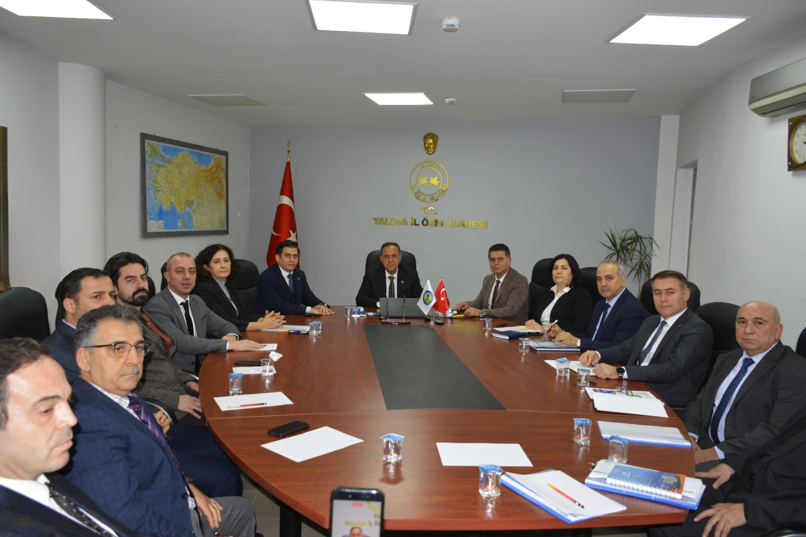 Valimiz Dr. Ahmet Hamdi USTA İl Özel İdaresini Ziyaret Etti