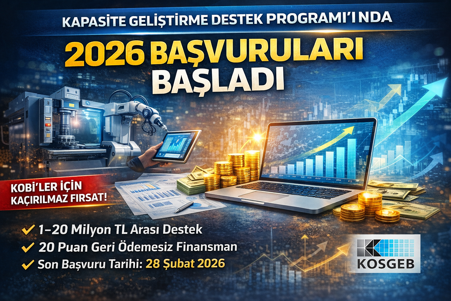 Kapasite Geliştirme Destek Programı’nda 2026 Başvuruları Başladı